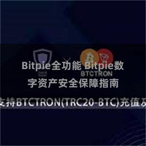 Bitpie全功能 Bitpie数字资产安全保障指南